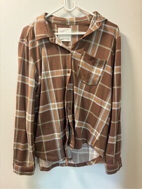 Brown plaid